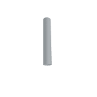 LUMICOM - LUMICOM | ROND Plafoniera, 1x GU10, max 33W, metallo, grigio, D.6cm x H30cm