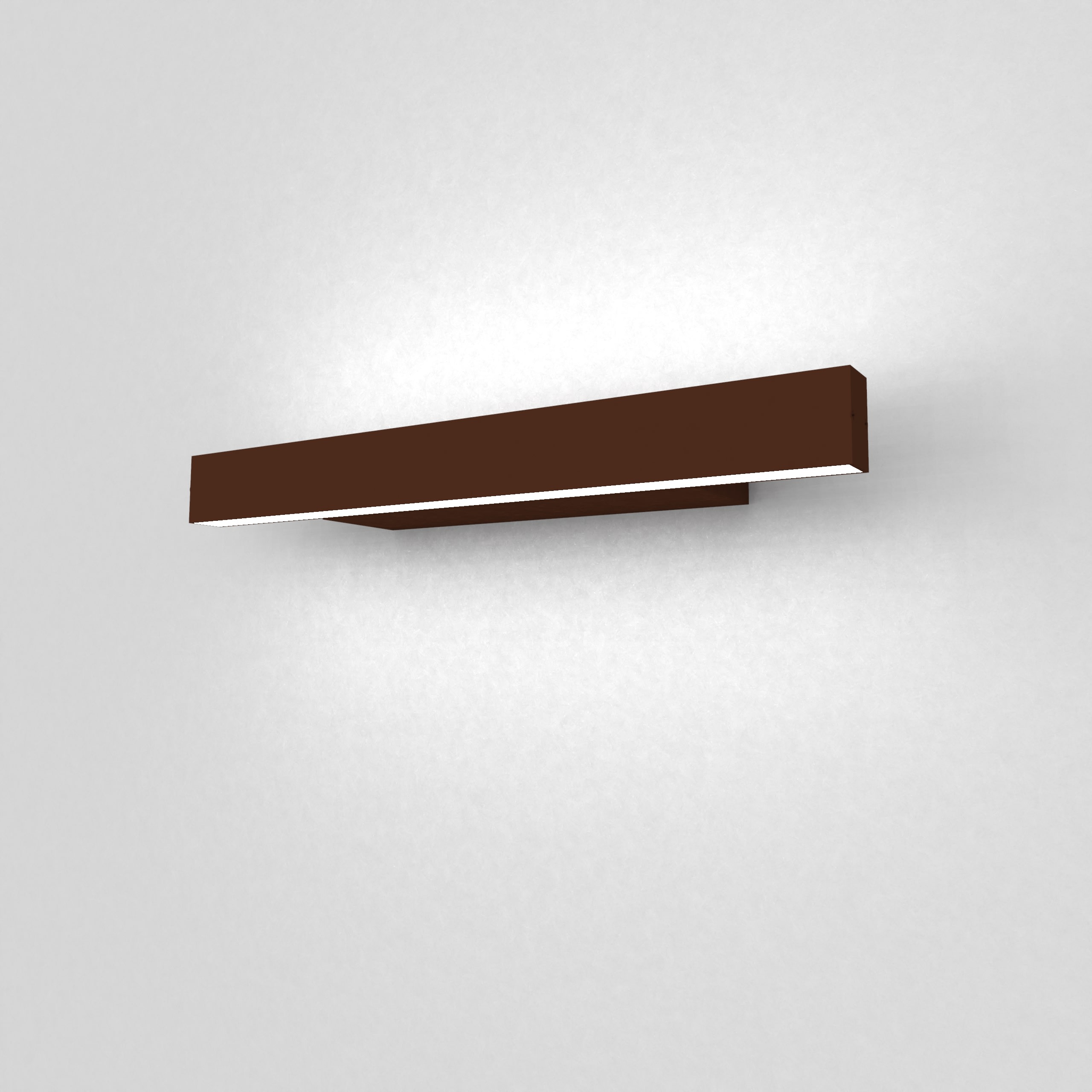 LUMICOM - LUMICOM | RIFT wandleuchte s, STRIP LED, 11W/m, 3000K, metall, corten, L.30