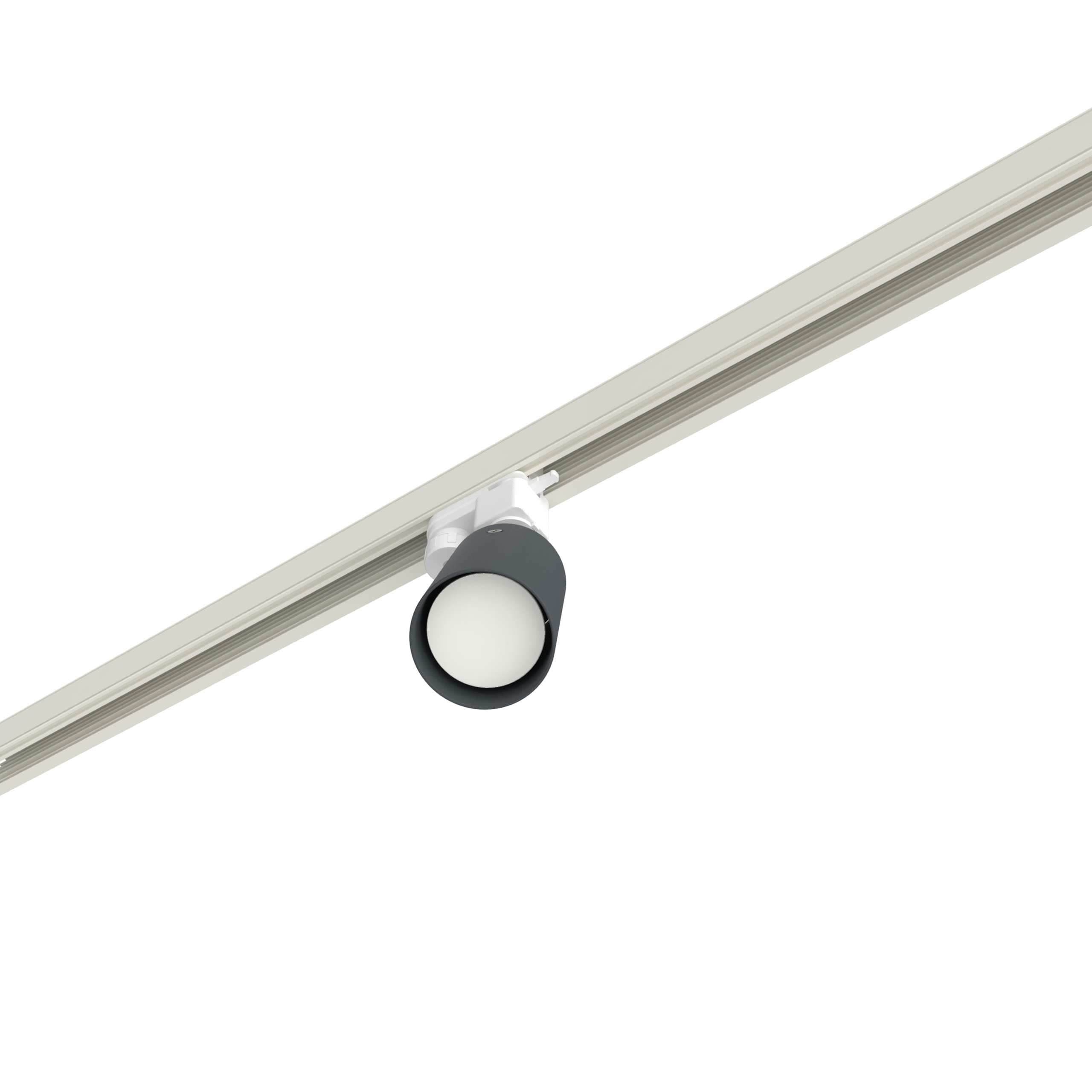 LUMICOM - FORM TRACK H10 Ø6 METALL GRAU anthrazit 1XGU10