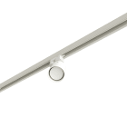 LUMICOM - FORM TRACK H10 Ø6 METALLO BIANCO OPACO 1XGU10