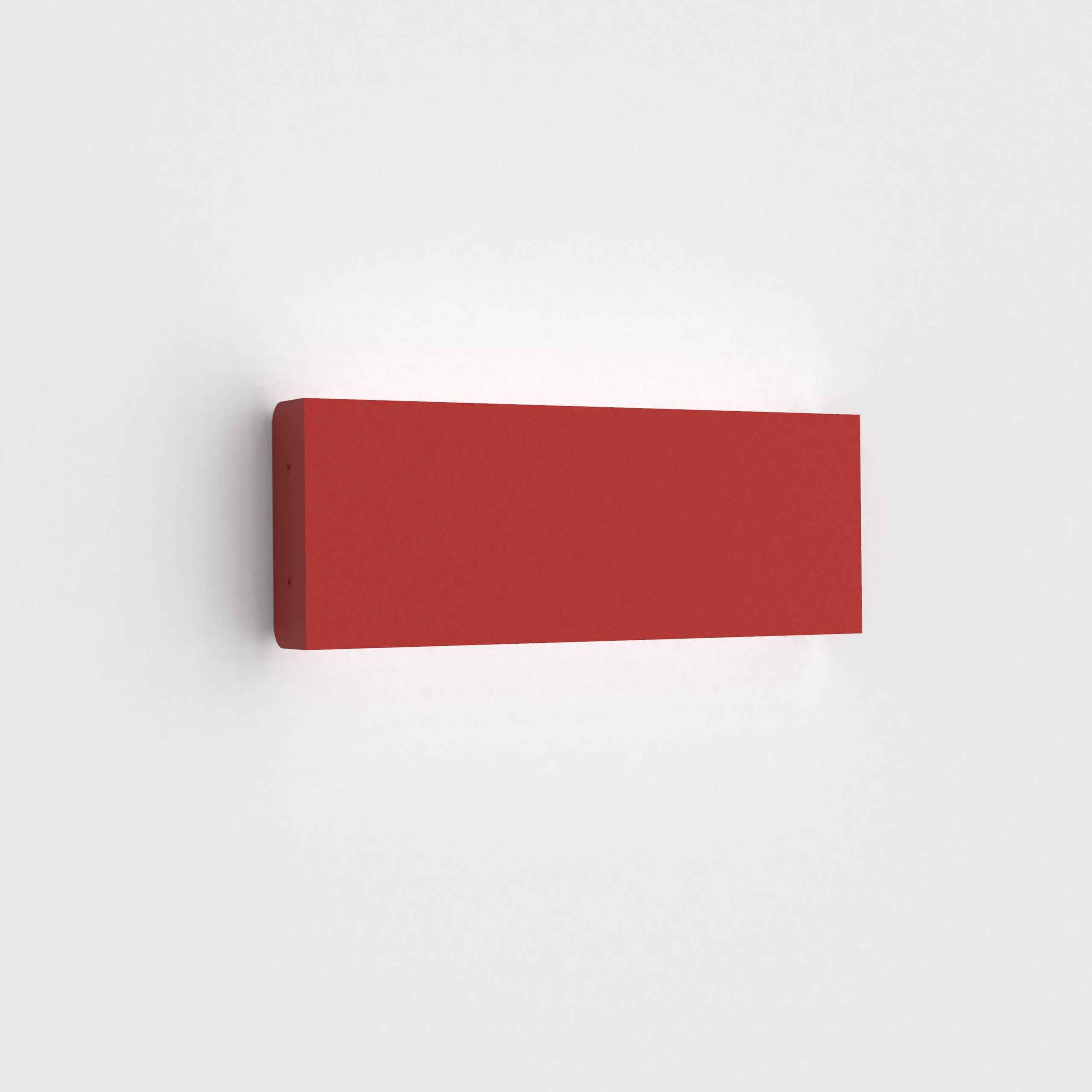 LUMICOM - LUMICOM | BAND applique, STRIP LED, 11W/m, 4000K, metallo, rosso lucido, L.30