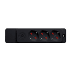 ROSI MATERIALE ELETT - RCORS8312N MULT SPECIALIST 3 POSTI, CON INTERR., NE
