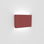 LUMICOM - LUMICOM | BAND wandleuchte, STRIP LED, 6W/m, 4000K, metall, rot cowhide, L.15