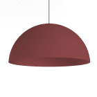 LUMICOM - Cassis Pendelleuchte Ø40, rot, Metall, 1x E27