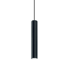 LUMICOM - LUMICOM | ROND Sospensione, 1X GU10, max 33W, metallo, nero opaco, H60cm