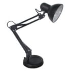 MED - Lampada da tavolo orientabile COLORE NERA - E27