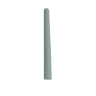 LUMICOM - LUMICOM | ROND Plafoniera, 1x GU10, max 33W, metallo, verde iceberg, D.6cm x H60cm