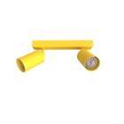 LUMICOM - LUMICOM | FORM M Plafoniera, 2X GU10, max 33W, metallo, giallo, L.30cm