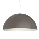 LUMICOM - CASSIS SOSPENSIONE Ø60 METALLO TORTORA / BIANCO 1 X E27