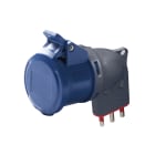 ROSI - ADATTATORE SPINA A PETTINE 16A 3P - PRESA INDUSTRIALE 16A 3P 220V - IP20 - 10 PZ