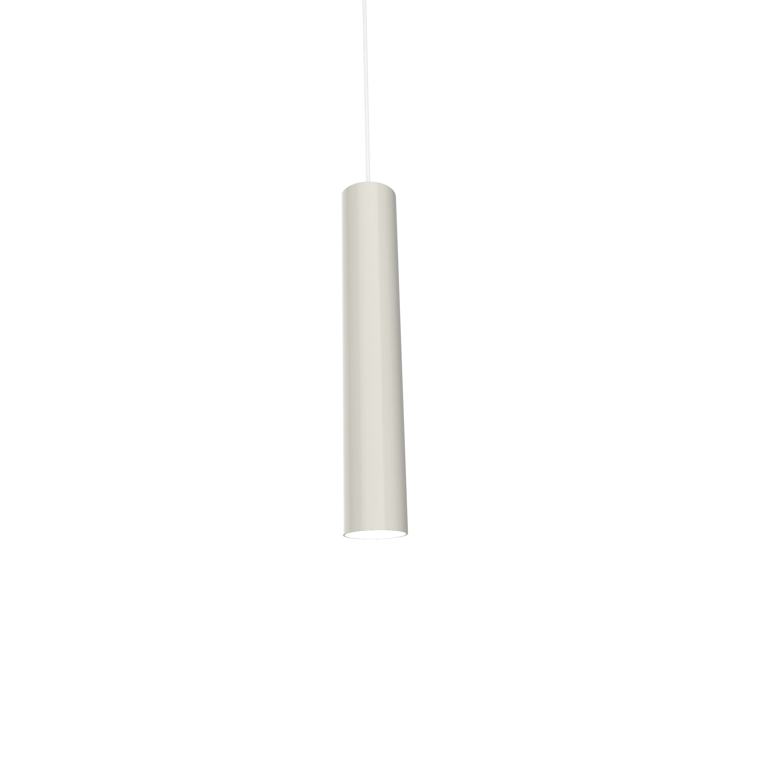 LUMICOM - LUMICOM | ROND Pendelleuchte, 1X GU10, max 33W, metall, weiß glänzende, H.30cm