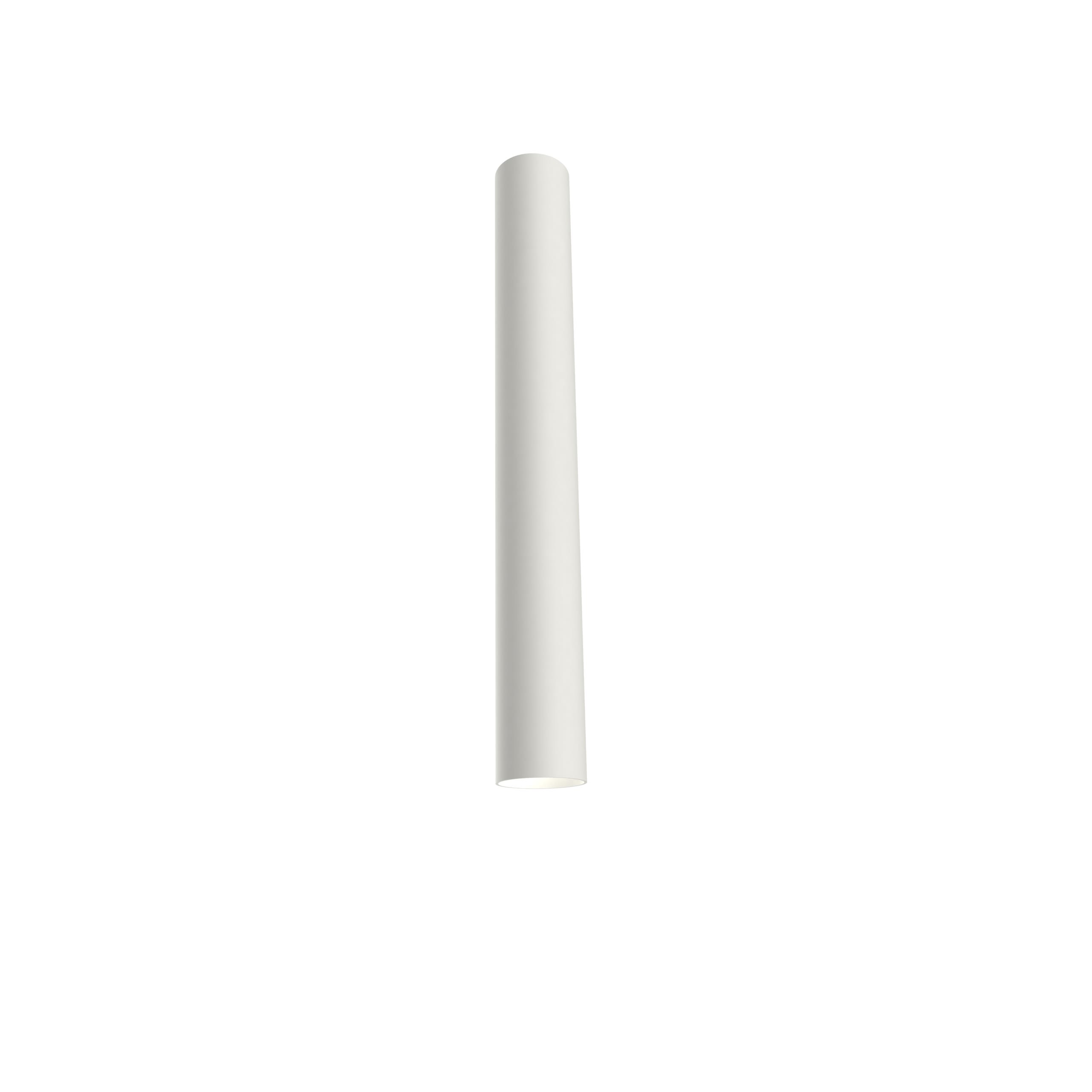 LUMICOM - LUMICOM | ROND Plafoniera, 1x GU10, max 33W, metallo, bianco opaco, D.6cm x H40cm