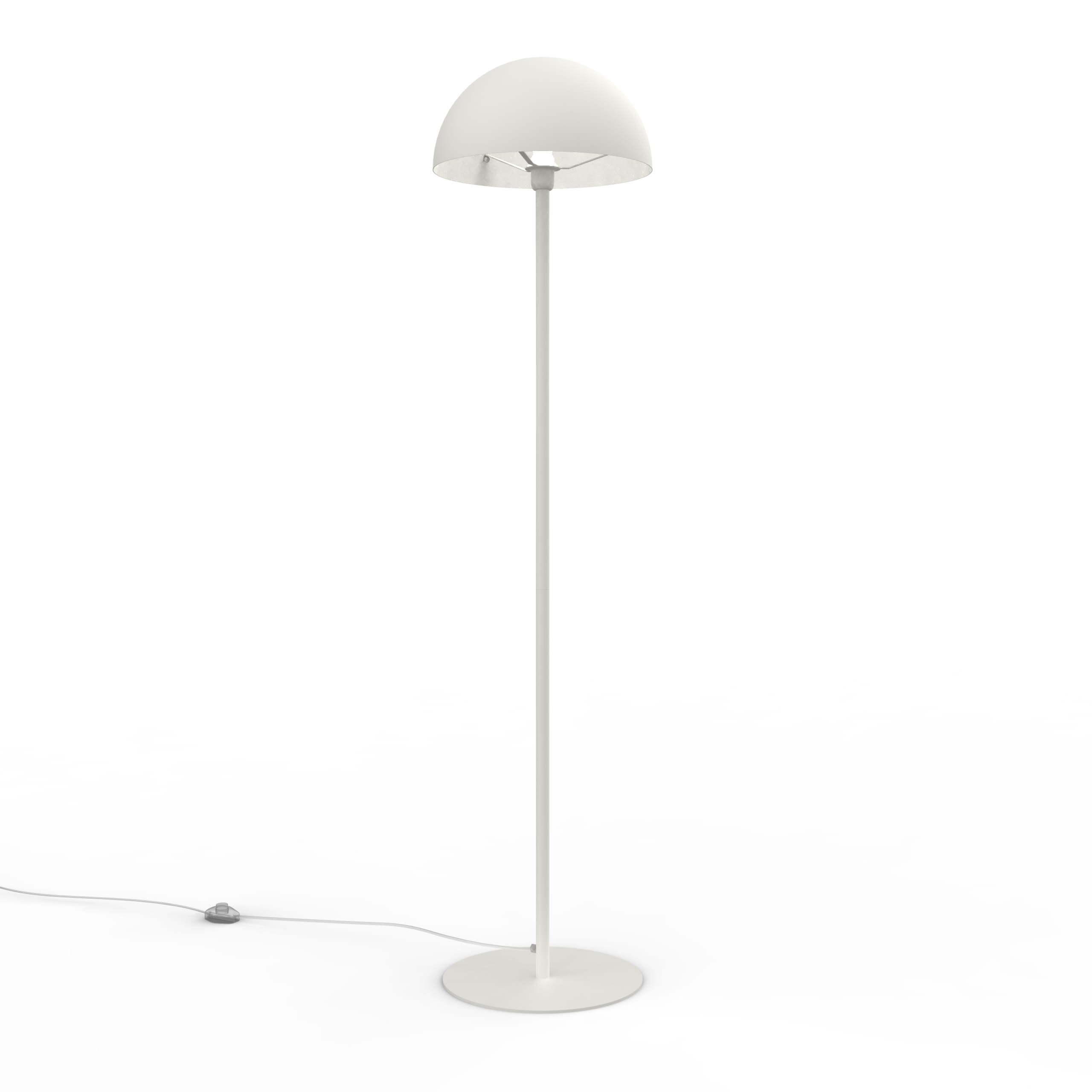 LUMICOM - CASSIS Stehlampe 165h, weiß, Metall 1xE27