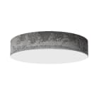 LUMICOM - LUMICOM | PUNNETT Plafoniera, LED INTEGRATO, 12W, 4000K, metallo/plexiglas, cemento, D.30cm