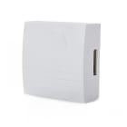 GLOBAL - CAMPANELLO FILARE AC220/240 BIANCO DA PARETE - VOLUME 80DB