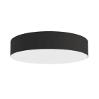 LUMICOM - LUMICOM | PUNNETT Deckenleuchte, 3X E27, max 42W, metall/plexiglas, schwarz matt, D.40cm