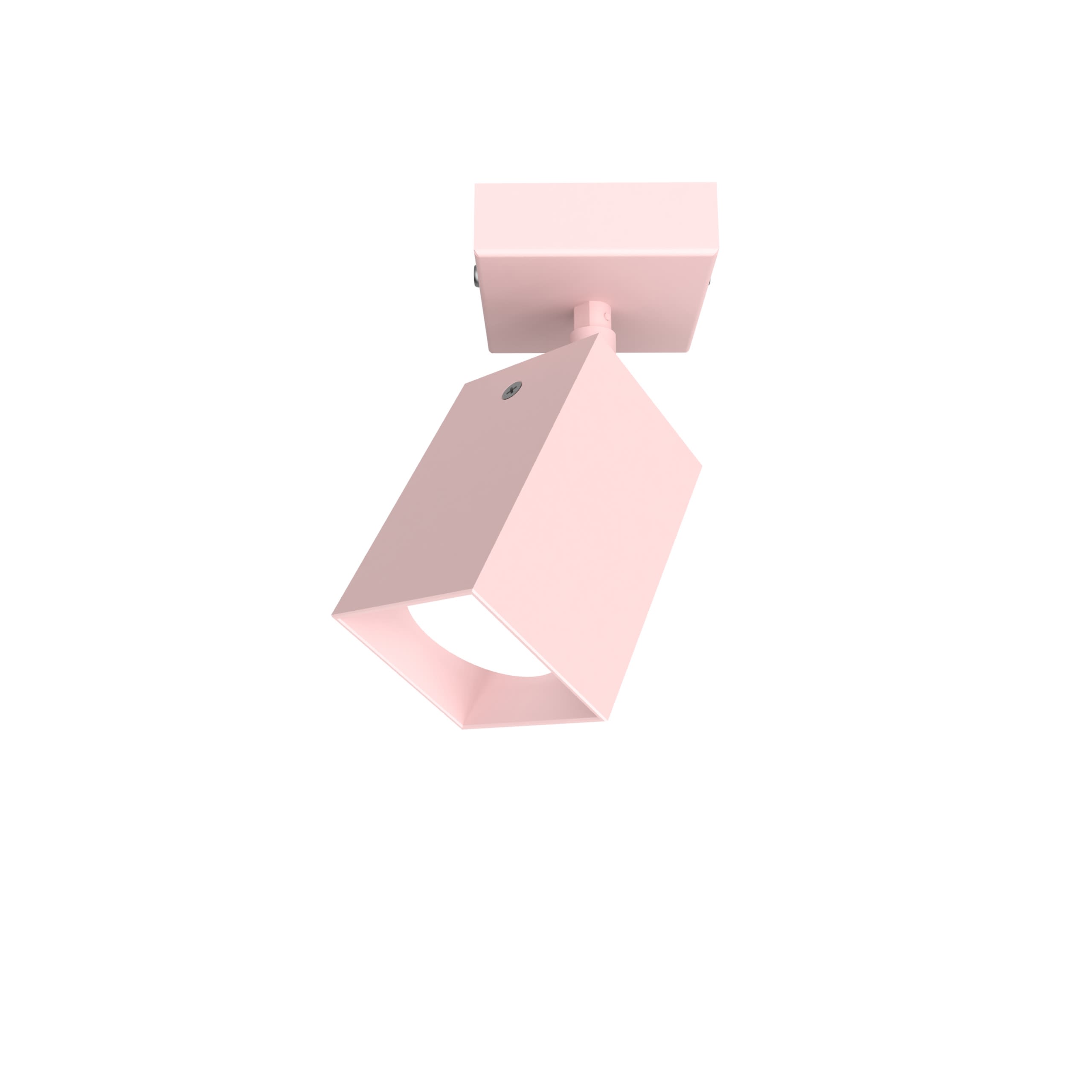 LUMICOM - LUMICOM | BRINCK Plafoniera S, 1X GU10, max 33W, metallo, rosa, L.6cm