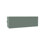 LUMICOM - DESMO M APPLIQUE 30x10 METALLO VERDE ICEBERG 4xGX53