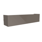 LUMICOM - DESMO L APPLIQUE 45x10 METALLO TORTORA 6xGX53