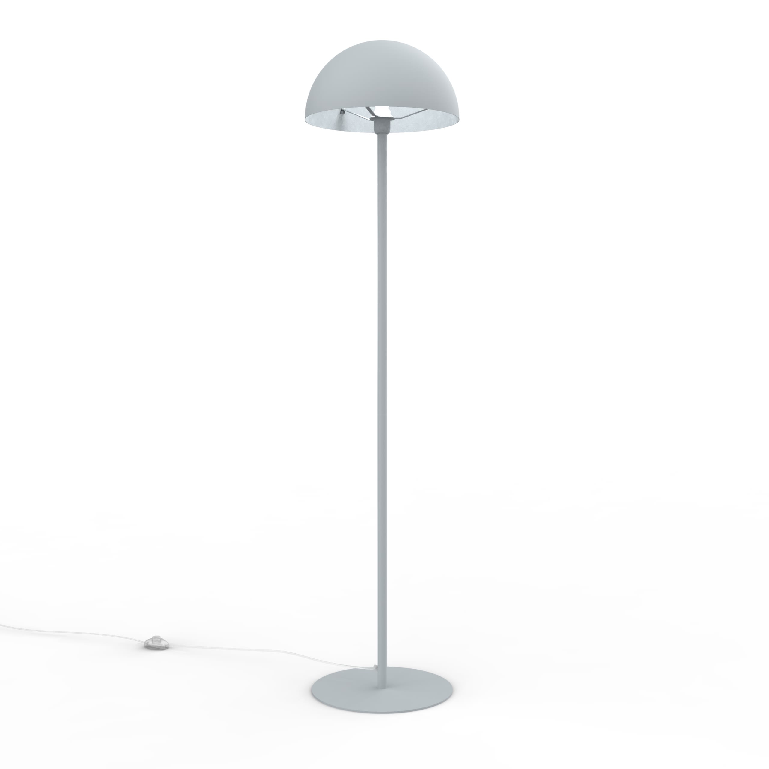 LUMICOM - CASSIS piantana 165h metallo window grey 1xE27