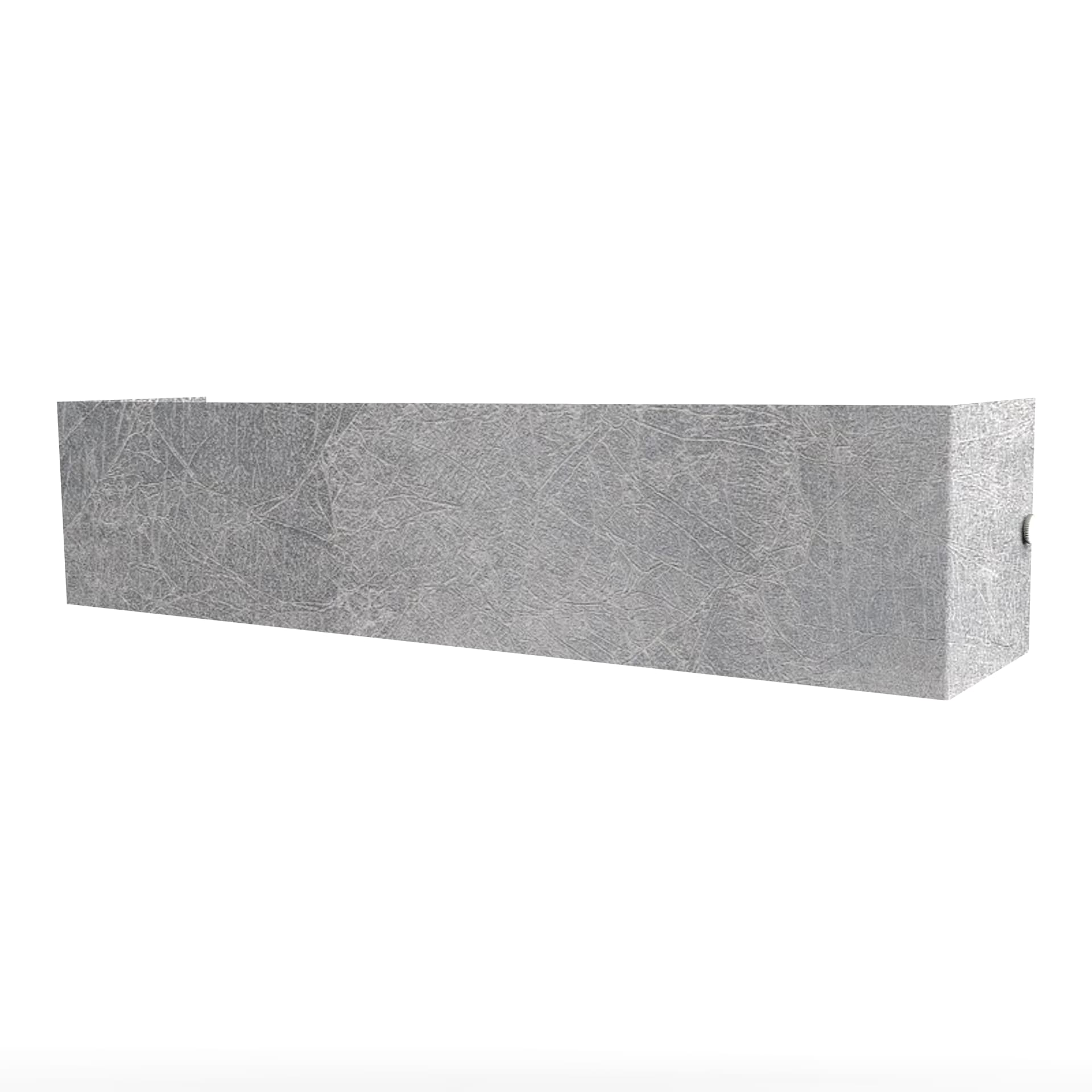 LUMICOM - DESMO L APPLIQUE 45x10 METALLO FOGLIA ARGENTO 6xGX53