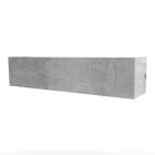 LUMICOM - DESMO L APPLIQUE 45x10 METALLO FOGLIA ARGENTO 6xGX53