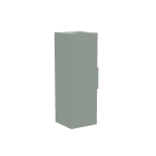 LUMICOM - LUMICOM | CUBE Applique, 2X GU10, max 33W, metallo, verde iceberg, H18cm