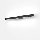 LUMICOM - LUMICOM | RIFT applique m, STRIP LED, 20W/m, 3000K, metallo, nero lucido, L.60