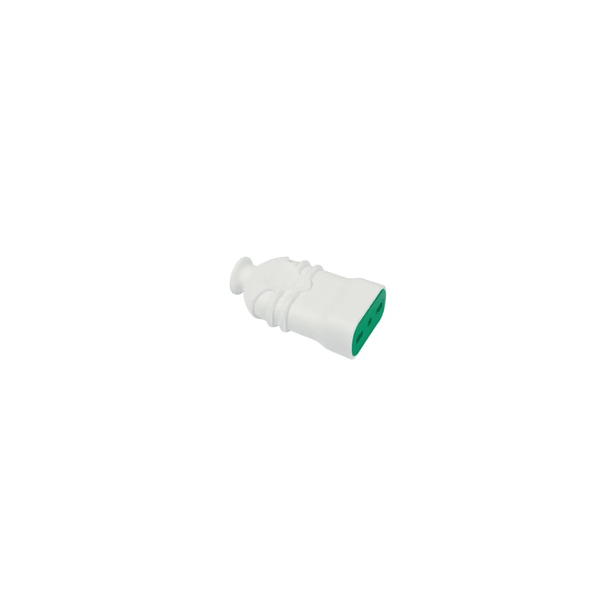 ENERGYX - Presa rinforzata bipasso 16A/10A, bianca, made in italy