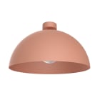 LUMICOM - CASSIS plafoniera Ø40 metallo terracotta 1xE27