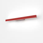 LUMICOM - LUMICOM | RIFT applique m, STRIP LED, 20W/m, 4000K, metallo, rosso lucido, L.60