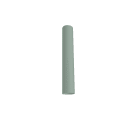 LUMICOM - LUMICOM | ROND Plafoniera, 1x GU10, max 33W, metallo, verde iceberg, D.6cm x H30cm