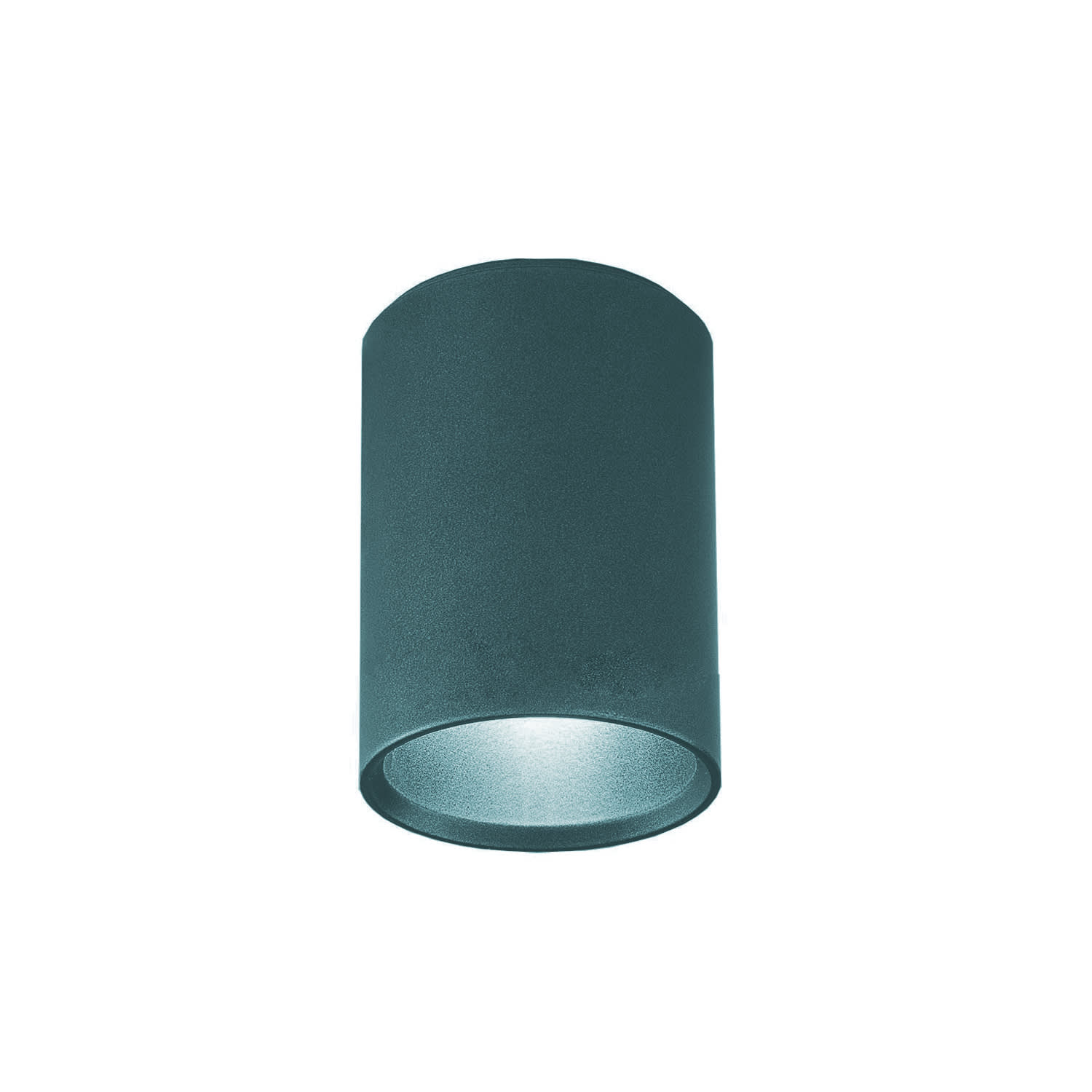 LUMICOM - LUMICOM | ROND Plafoniera, 1x GU10, max 33W, metallo, blu mediterraneo, D.6cm x H10cm