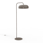 LUMICOM - TUZZI Stehlampe ø40 H165 glanzende taupe grau