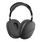 KARMA - Cuffia Bluetooth 5.3 nera - ricaricabile usb-c - controllo volume - microfono