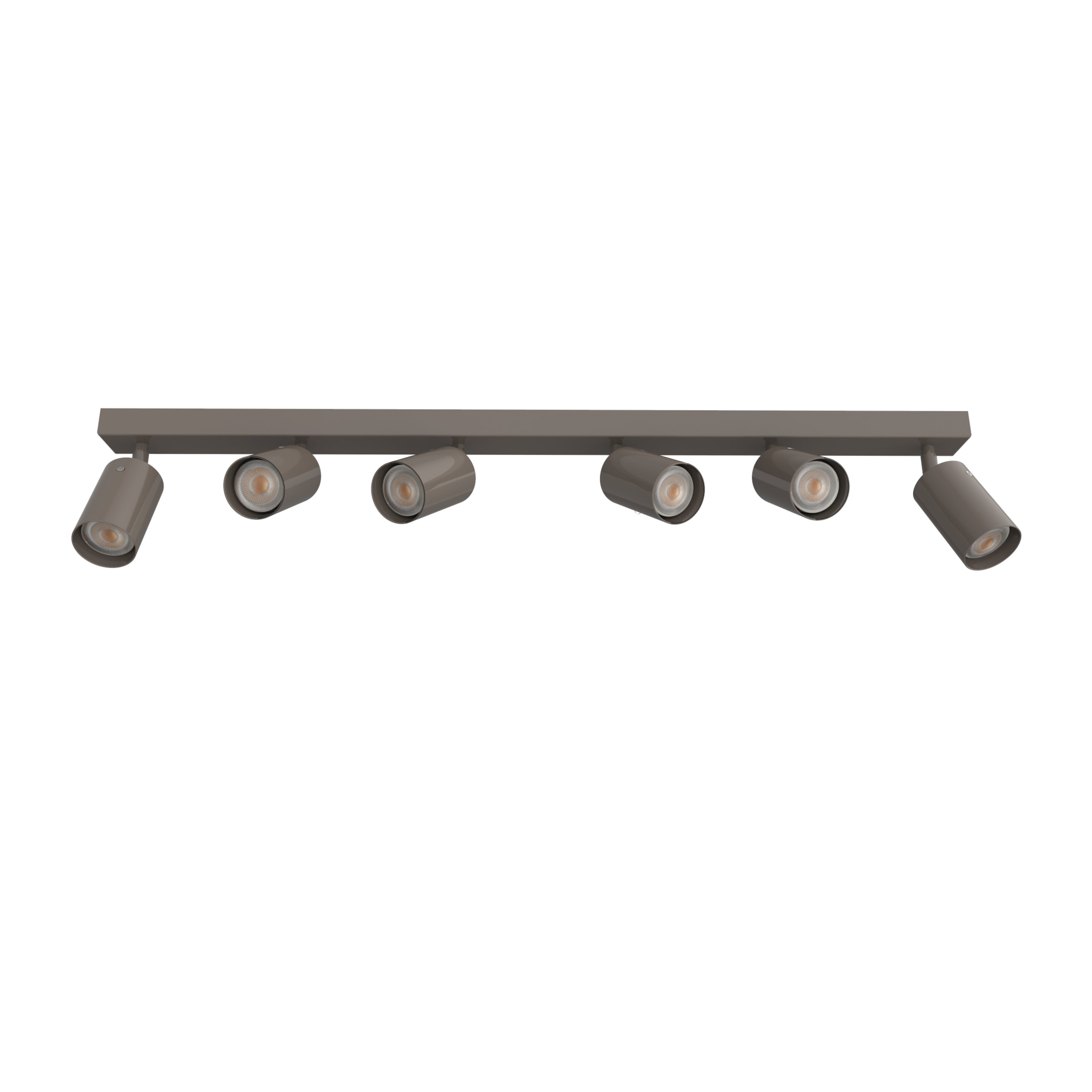 LUMICOM - LUMICOM | FORM plafoniera, 6XGU10, max 33W, metallo, tortora lucido, L90cm