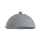 LUMICOM - CASSIS plafoniera Ø60 metallo grigio 1x E27