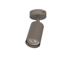 LUMICOM - LUMICOM | FORM S Plafoniera, 1X GU10, max 33W, metallo, tortora lucido, D.6cm