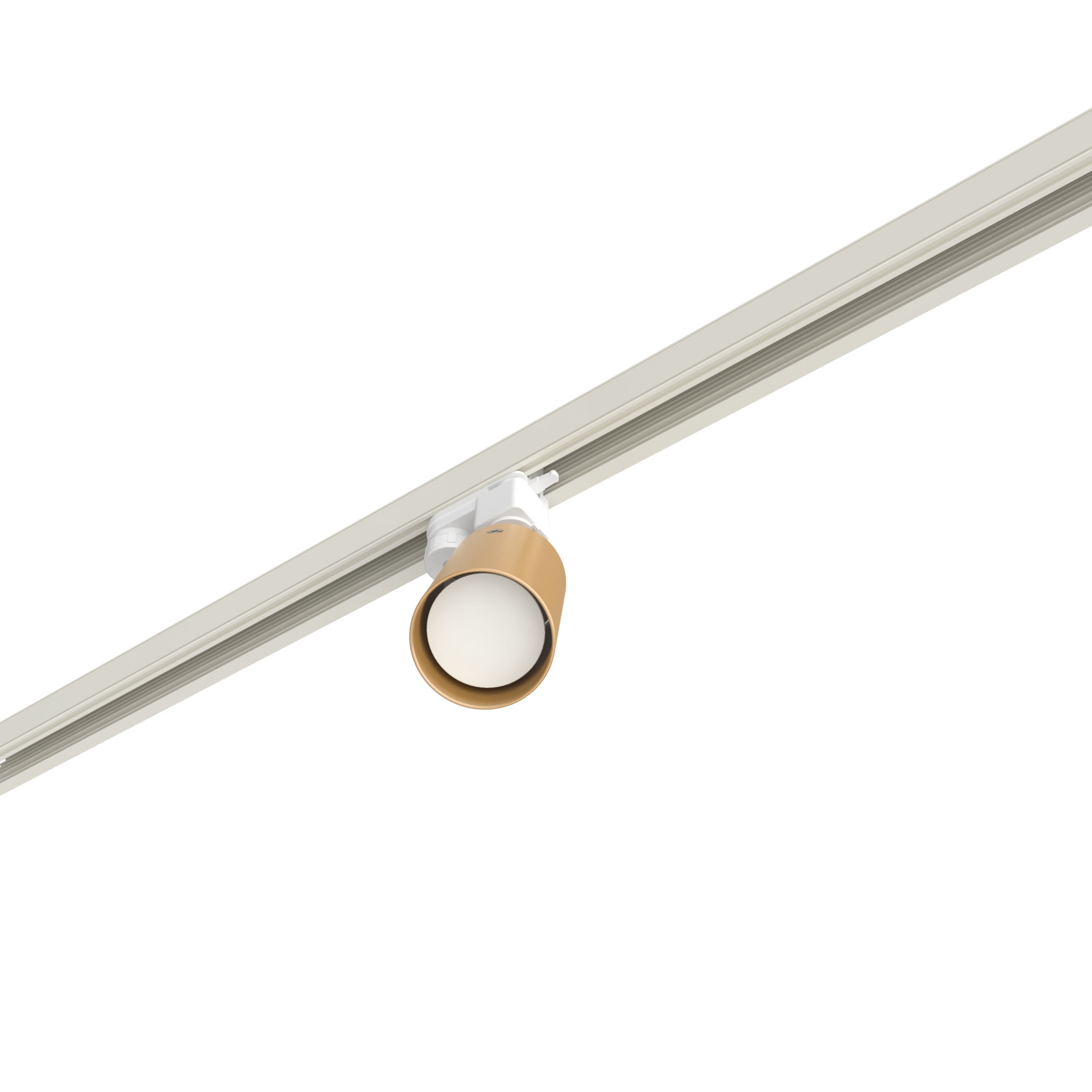 LUMICOM - FORM TRACK H10 Ø6 METALL ORO ANODIC 1XGU10