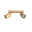 LUMICOM - LUMICOM | FORM M Plafoniera, 2X GU10, max 33W, metallo, oro anodic, L.30cm