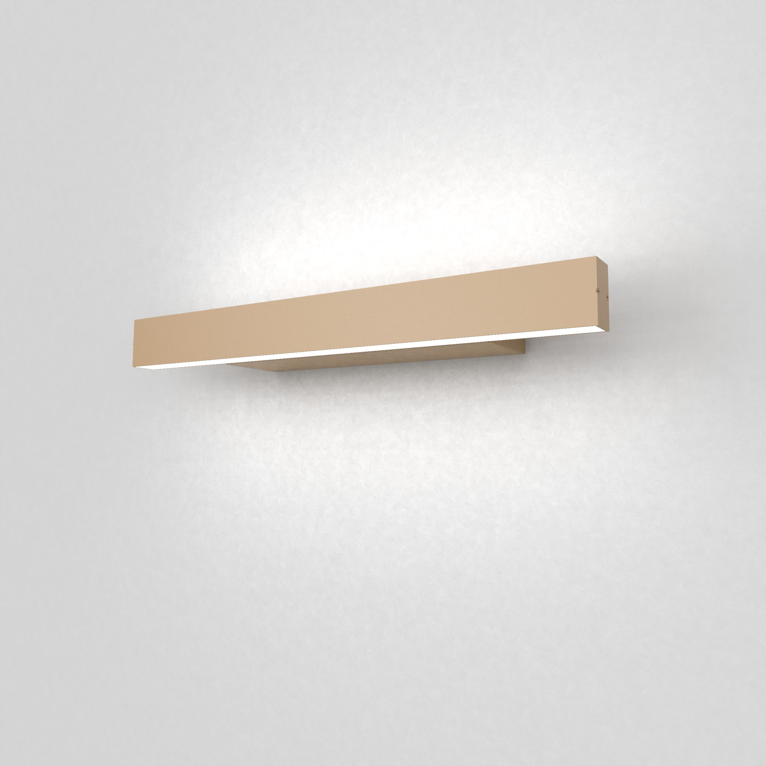 LUMICOM - LUMICOM | RIFT applique s, STRIP LED, 11W/m, 3000K, metallo, anodic gold, L.30