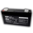 MATSUYAMA - Batteria ricaricabile al piombo 6V 1,3Ah - 97x24x51mm.
