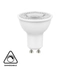 LUMICOM - LAMPADINA dimmerabile led GU10 Ø50mm 5,7w 3000k 600 lumen 60°