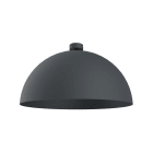 LUMICOM - CASSIS plafoniera Ø60 metallo grigio antracite 1x E27