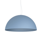 LUMICOM - CASSIS sospensione Ø60 metallo blu avio 1xE27