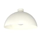 LUMICOM - CASSIS DECKENLEUCHTE Ø40 GLÄNZEND WEISS METALL 1x E27