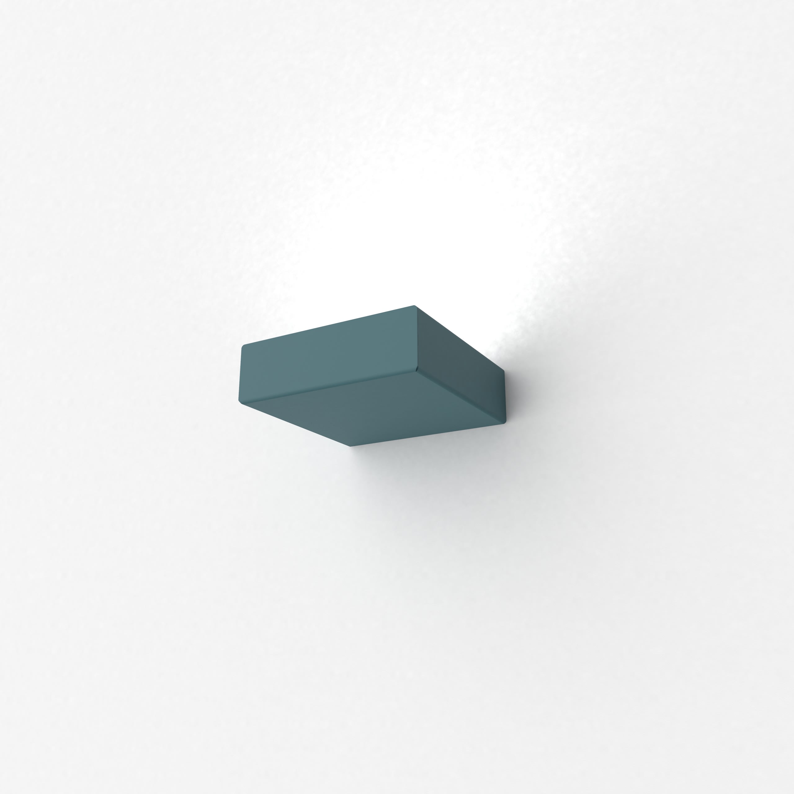 LUMICOM - MONDRIAN APPLIQUE LED 14X14 METALLO BLU MEDITERRANEO 10W 4000K
