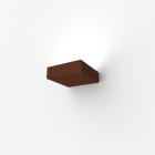 LUMICOM - MONDRIAN APPLIQUE LED 14X14 METALLO CORTEN 10W 4000K