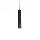 LUMICOM - LUMICOM | ROND Sospensione, 1X GU10, max 42W, metallo, nero lucido, H.30cm