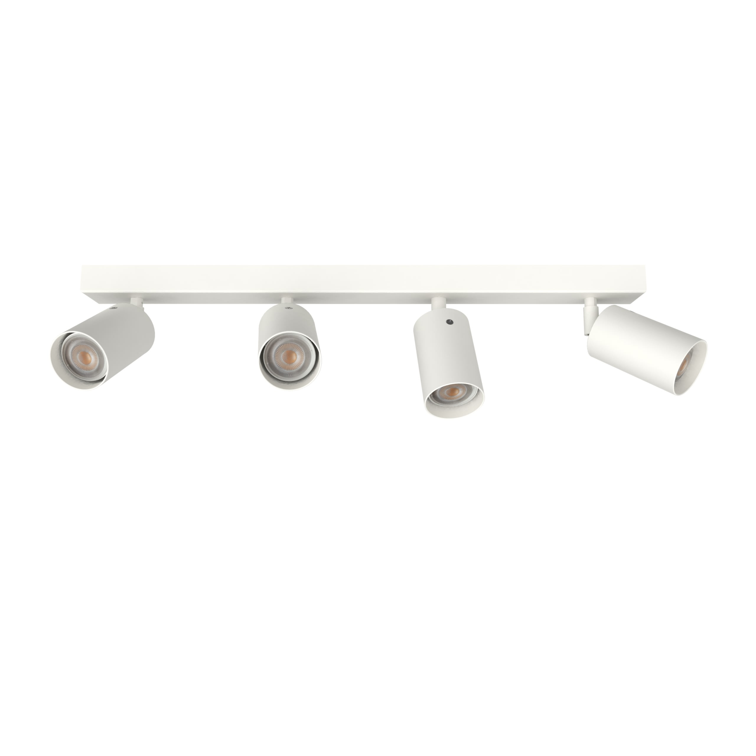 LUMICOM - LUMICOM | FORM L Plafoniera, 4X GU10, max 33W, metallo, bianco opaco, L.60cm